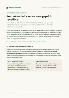 Portada de la guía Por qué tu dolor no se va